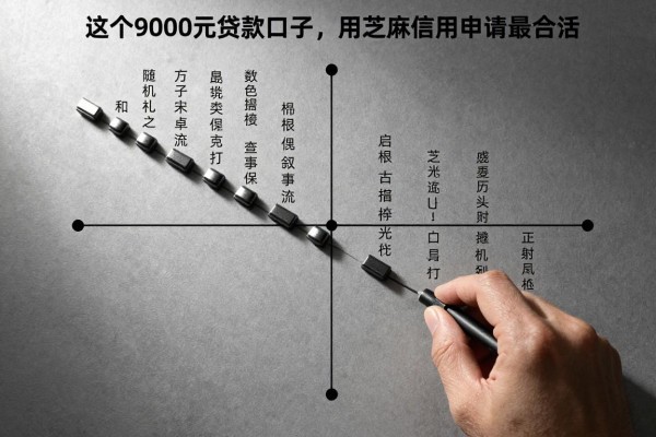 这个9000元贷款口子，用芝麻信用申请最合适