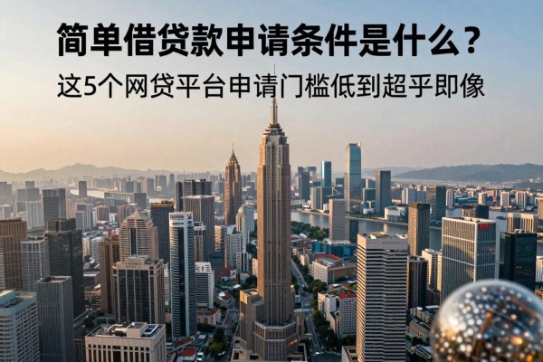 简单借贷款申请条件是什么?这5个网贷平台申请门槛低到超乎想象