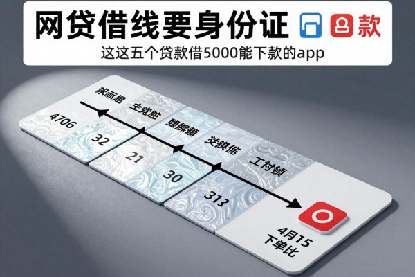 网贷借钱要身份证,今日汇总这五个贷款借5000能下款的app