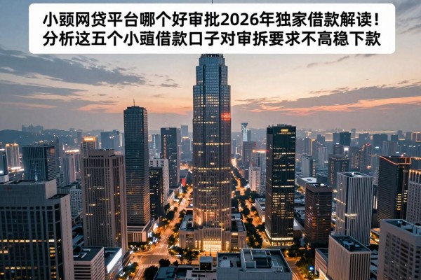 小额网贷平台哪个好审批2026年独家借款解读!分析这五个小额借款口子对审批要求不高稳下款