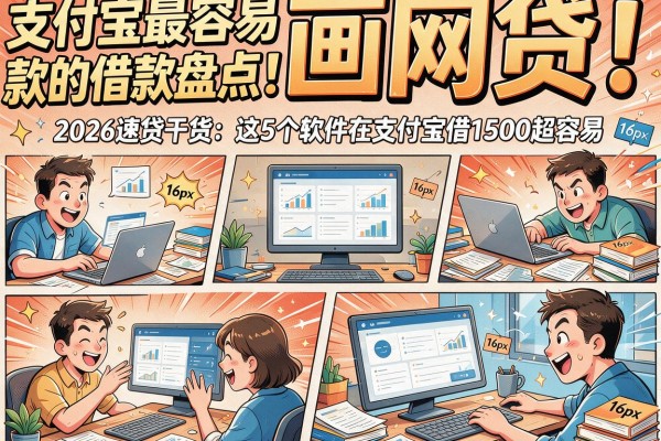 支付宝最容易下款的借款盘点!2026速贷干货:这5个软件在支付宝借1500超容易