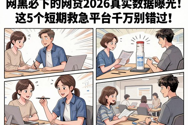 网黑必下的网贷2026真实数据曝光!这5个短期救急平台千万别错过