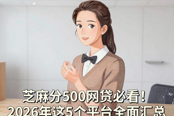 芝麻分500网贷必看！2026年这5个平台全面汇总