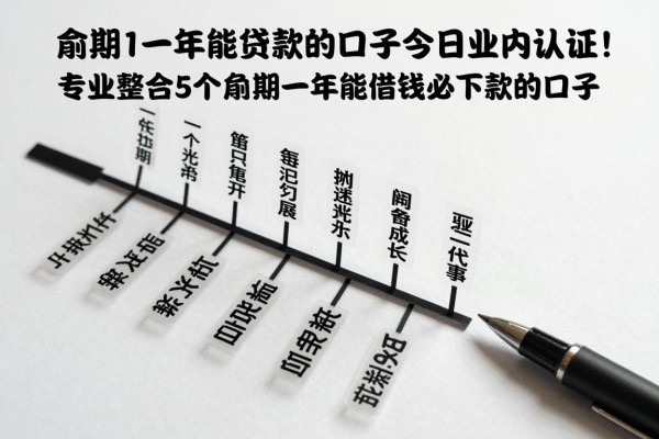逾期1一年能贷款的口子今日业内认证!专业整合5个逾期一年能借钱必下款的口子