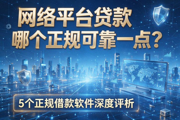 网络平台贷款哪个正规可靠一点？5个正规借款软件深度评析