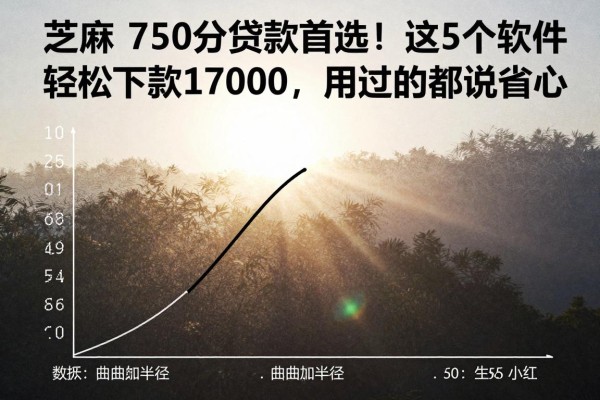 芝麻750分贷款首选！这5个软件轻松下款17000，用过的都说省心