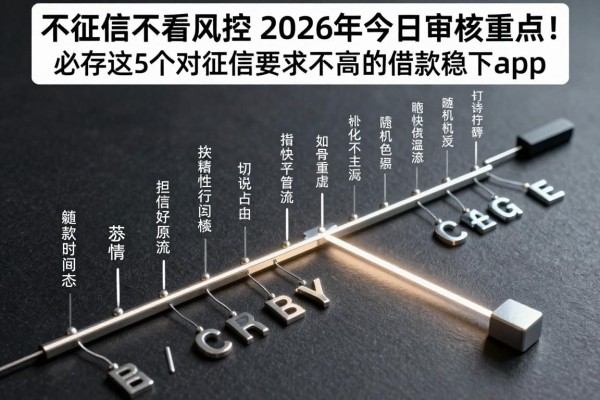 不看征信不看风控的2026年今日审核重点!必存这5个对征信要求不高的借款稳下app