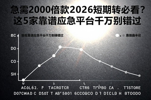 急需2000元大额借款？2026短期周转必看：这5家靠谱应急平台千万别错过