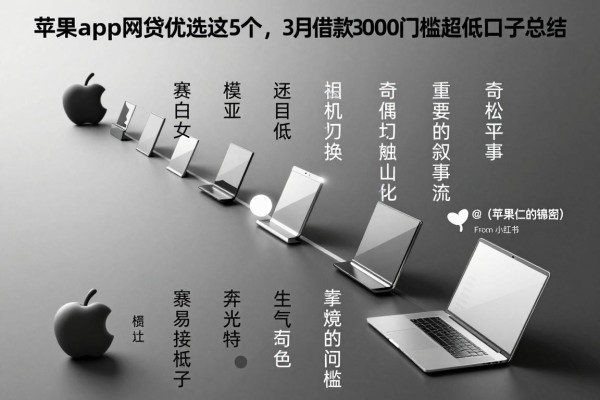 无视黑白!苹果app网贷优选这5个,3月借款3000门槛超低的口子总结