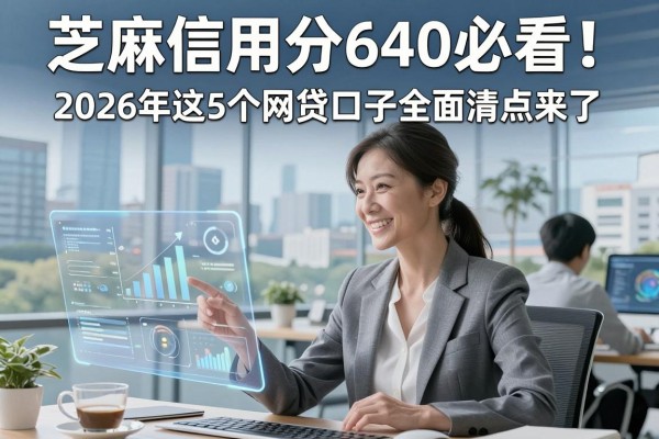 芝麻信用分640必看!2026年这5个网贷口子全面清点来了