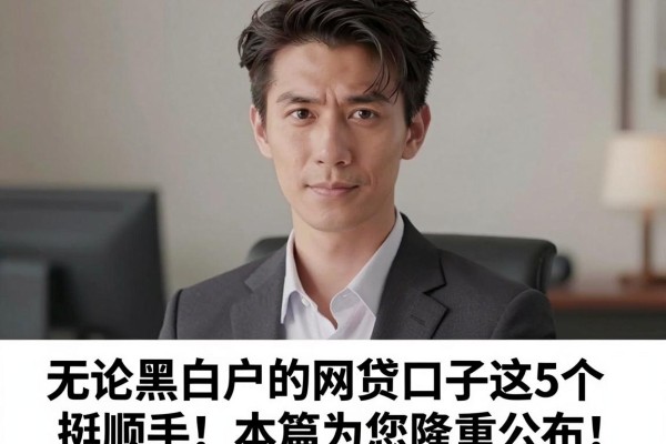 无论黑白户的网贷口子这5个挺顺手!本篇为您隆重公布!