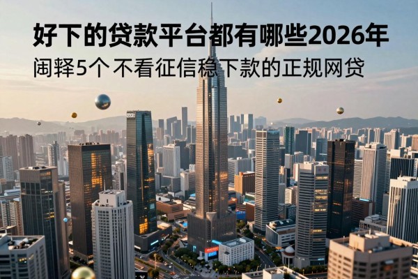 好下的贷款平台都有哪些2026年,阐释5个不看征信稳下款的正规网贷