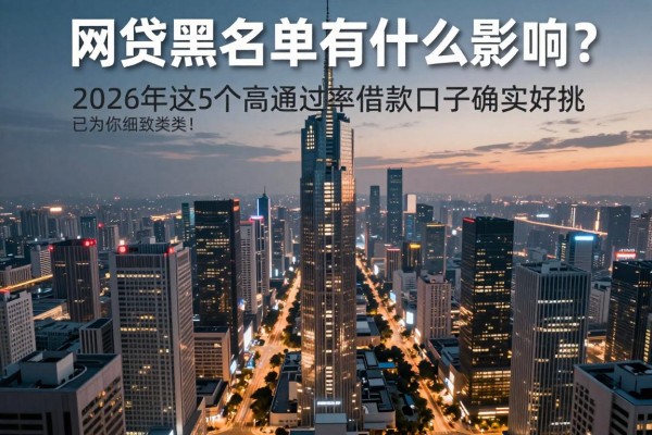 网贷黑名单有什么影响？2026年这5个高通过率借款口子确实好挑，已为你细致归类！