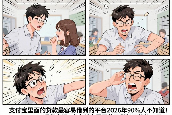支付宝里面的贷款最容易借到的平台2026年90%人不知道！顺便介绍5个支付宝里面的网贷好下款的口子