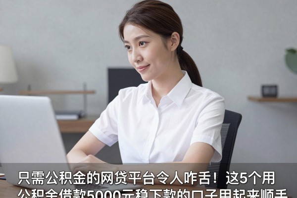 只需公积金的网贷平台令人咋舌!这5个用公积金借款5000元稳下款的口子用起来顺手