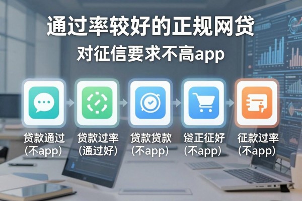 通过率较好的正规网贷,同时展示5个贷款通过率好对征信要求不高app