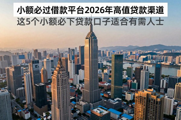 小额必过借款平台2026年高值贷款渠道,这5个小额必下贷款口子适合有需人士
