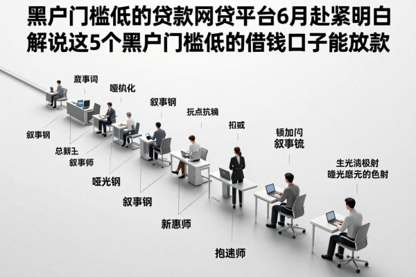 黑户门槛低的贷款网贷平台6月赶紧明白,解说这5个黑户门槛低的借钱口子能放款