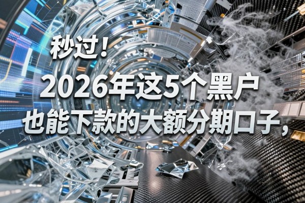 秒过!2026年这5个黑户也能下款的大额分期口子,网络借款通过容易到难以置信