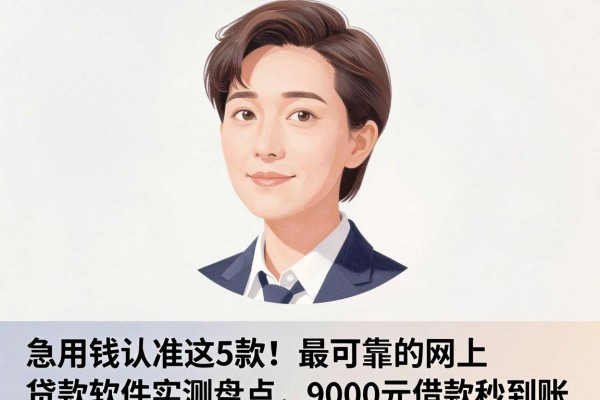 急用钱认准这5款!最可靠的网上贷款软件实测盘点,9000元借款秒到账