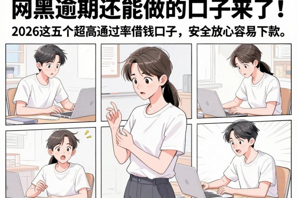 网黑逾期还能做的口子来了!2026这五个超高通过率借钱口子,安全放心容易下款