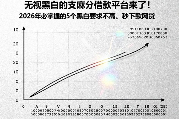 无视黑白的支麻分借款平台来了!2026年必掌握的5个黑白要求不高、秒下款网贷
