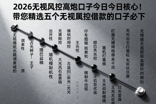 2026无视风控高炮口子今日今日核心!带您精选五个无视风控借款的口子必下