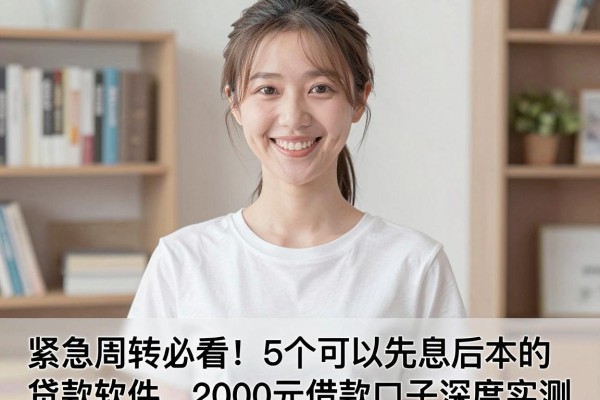 紧急周转必看!5个可以先息后本的贷款软件,2000元借款口子深度实测
