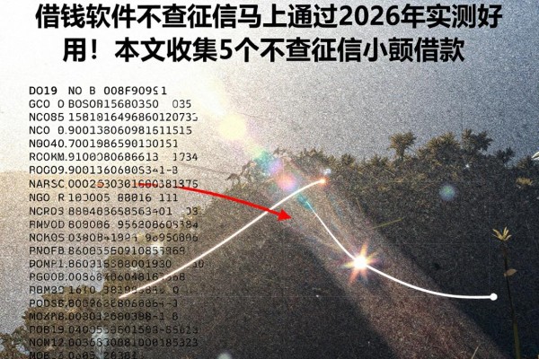 借钱软件不查征信马上通过2026年实测好用!本文收集5个不查征信小额借款