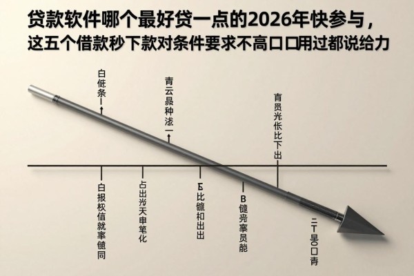 贷款软件哪个最好贷一点的2026年快参与,这五个借款秒下款对条件要求不高口子用过都说给力