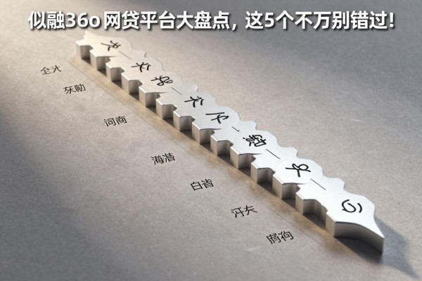 类似融360一样的网贷平台大盘点，这5个千万别错过！