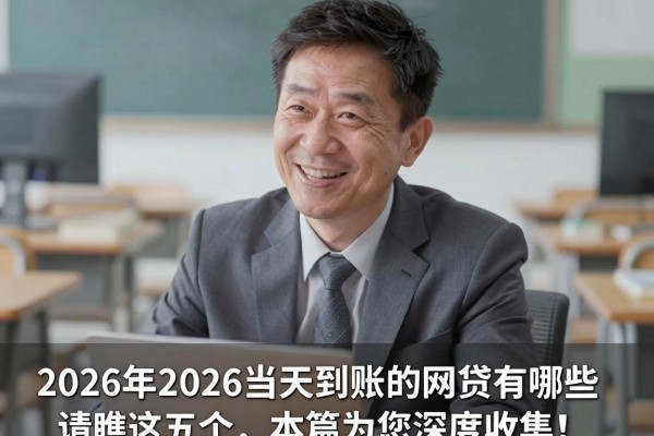2026年2026当天到账的网贷有哪些请瞧这五个,本篇为您深度收集!