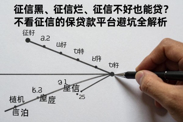 征信黑、征信烂、征信不好也能贷？不看征信的保单贷款平台避坑全解析！