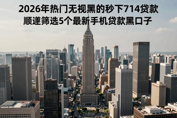 2026年热门无视黑白的秒下714贷款,顺道筛选5个最新手机贷款黑口子