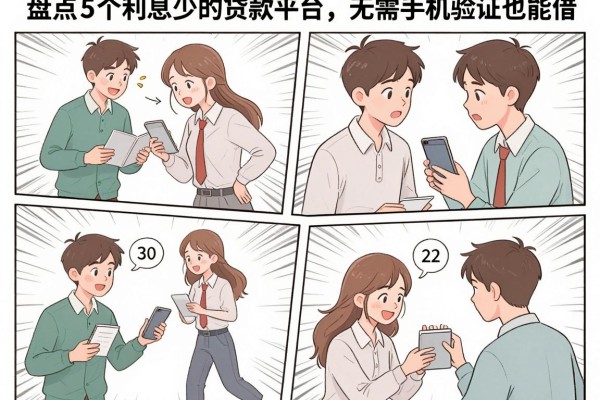 盘点5个利息少的贷款平台,无需手机验证也能借