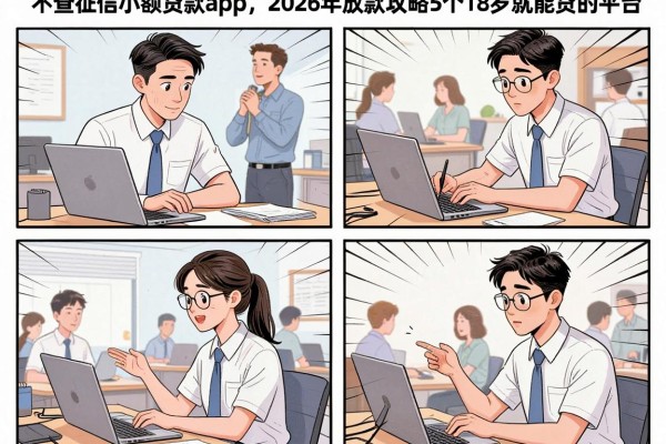 不查征信小额贷款app,2026年放款攻略5个18岁就能贷的平台