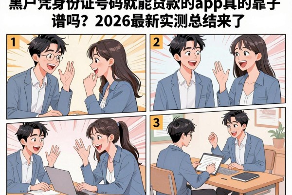 黑户凭身份证号码就能贷款的app真的靠谱吗？2026最新实测总结来了