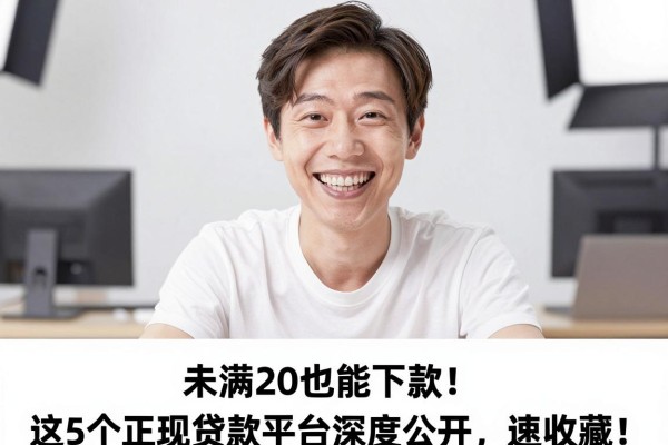 未满20也能下款!这5个正规贷款平台深度公开,速收藏!