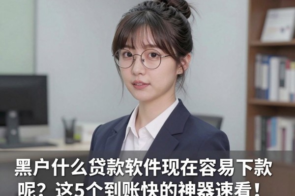 黑户什么贷款软件现在容易下款呢?这5个到账快的神器速看!