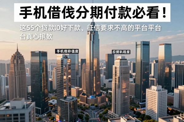 手机借钱分期付款必看!这5个贷款5000好下款、征信要求不高的平台真心给力