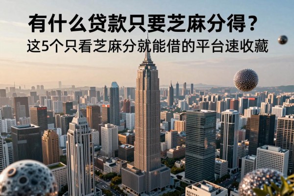 有什么贷款只要芝麻分得?这5个只看芝麻分就能借的平台速收藏