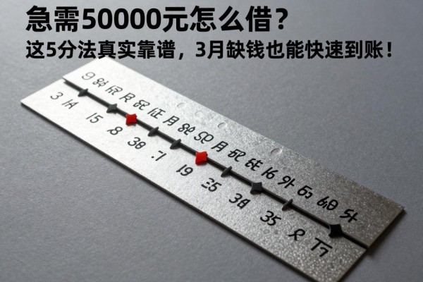 急需5000元怎么借?这5个方法真实靠谱,3月缺钱也能快速到账!