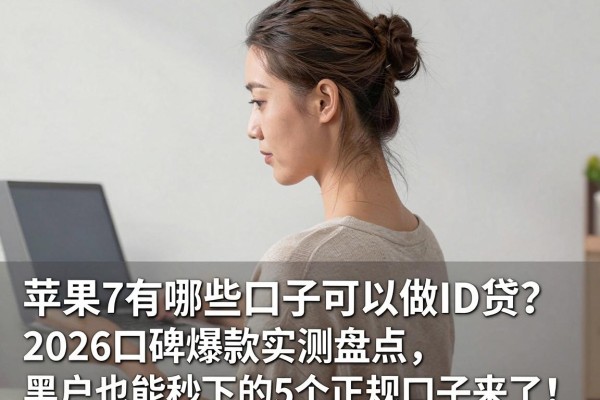 苹果7有哪些口子可以做ID贷?2026口碑爆款实测盘点,黑户也能秒下的5个正规口子来了!