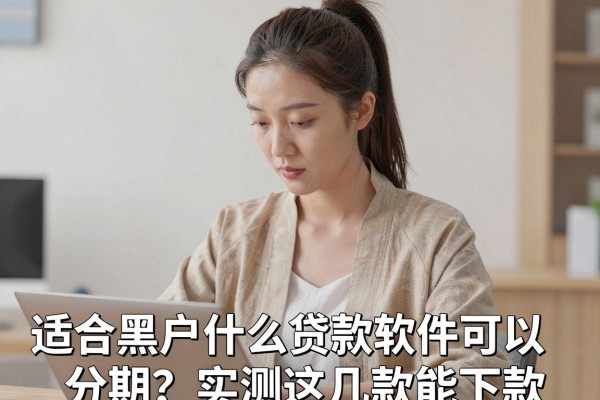适合黑户什么贷款软件可以分期?实测这几款能下款