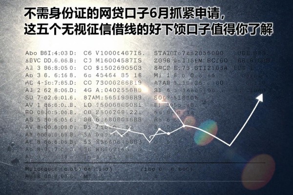 不需身份证的网贷口子6月抓紧申请,这五个无视征信借钱的好下款口子值得你了解