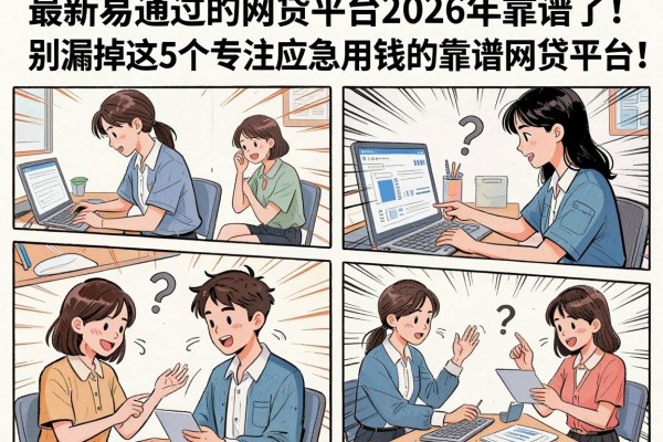 最新易通过的网贷平台2026年靠谱了!别漏掉这5个专注应急用钱的靠谱网贷平台