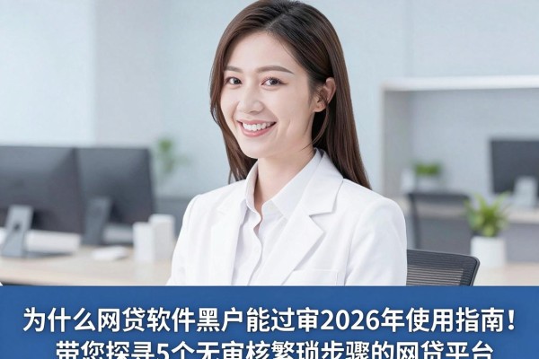 什么网贷软件黑户能过审2026年使用指南!带您探寻5个无审核繁琐步骤的网贷平台