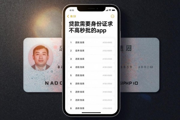 贷款需要身份证就可以了,精选这5个借钱对身份证要求不高秒批的app