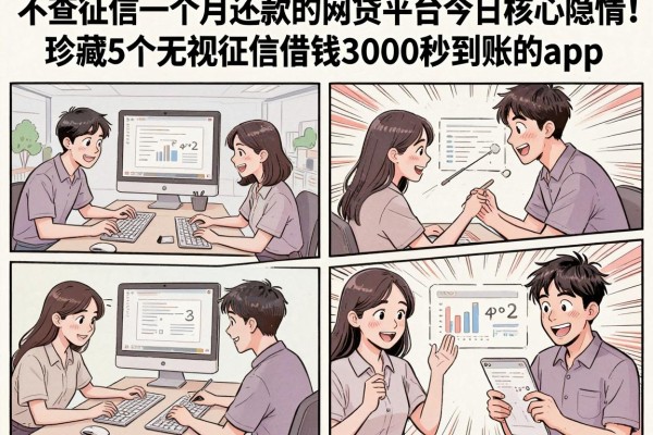 不查征信一个月还款的网贷平台今日核心隐情！珍藏5个无视征信借钱3000秒到账的app