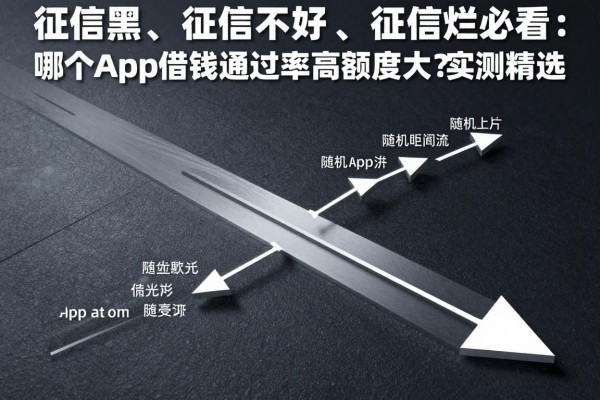 征信黑、征信不好、征信烂必看:哪个app借钱通过率高额度大?实测精选